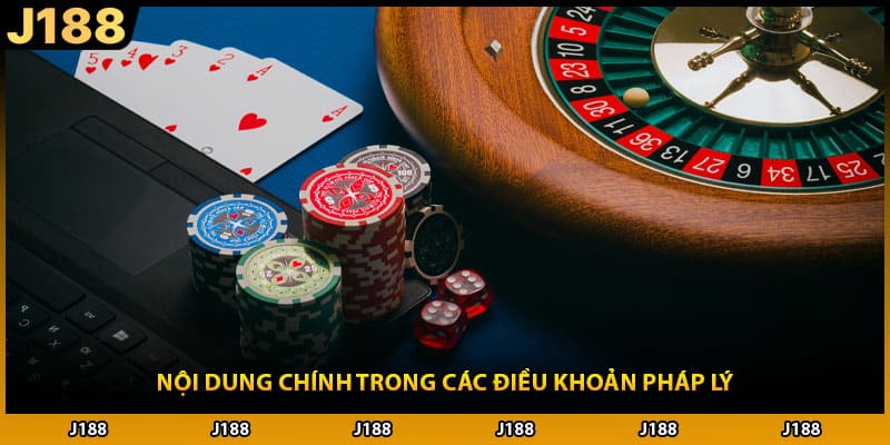Nội dung chính trong các điều khoản pháp lý